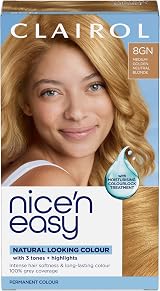 Clairol Nice’n Easy Crème 8GN Medium Golden Neutral Blonde 177ml