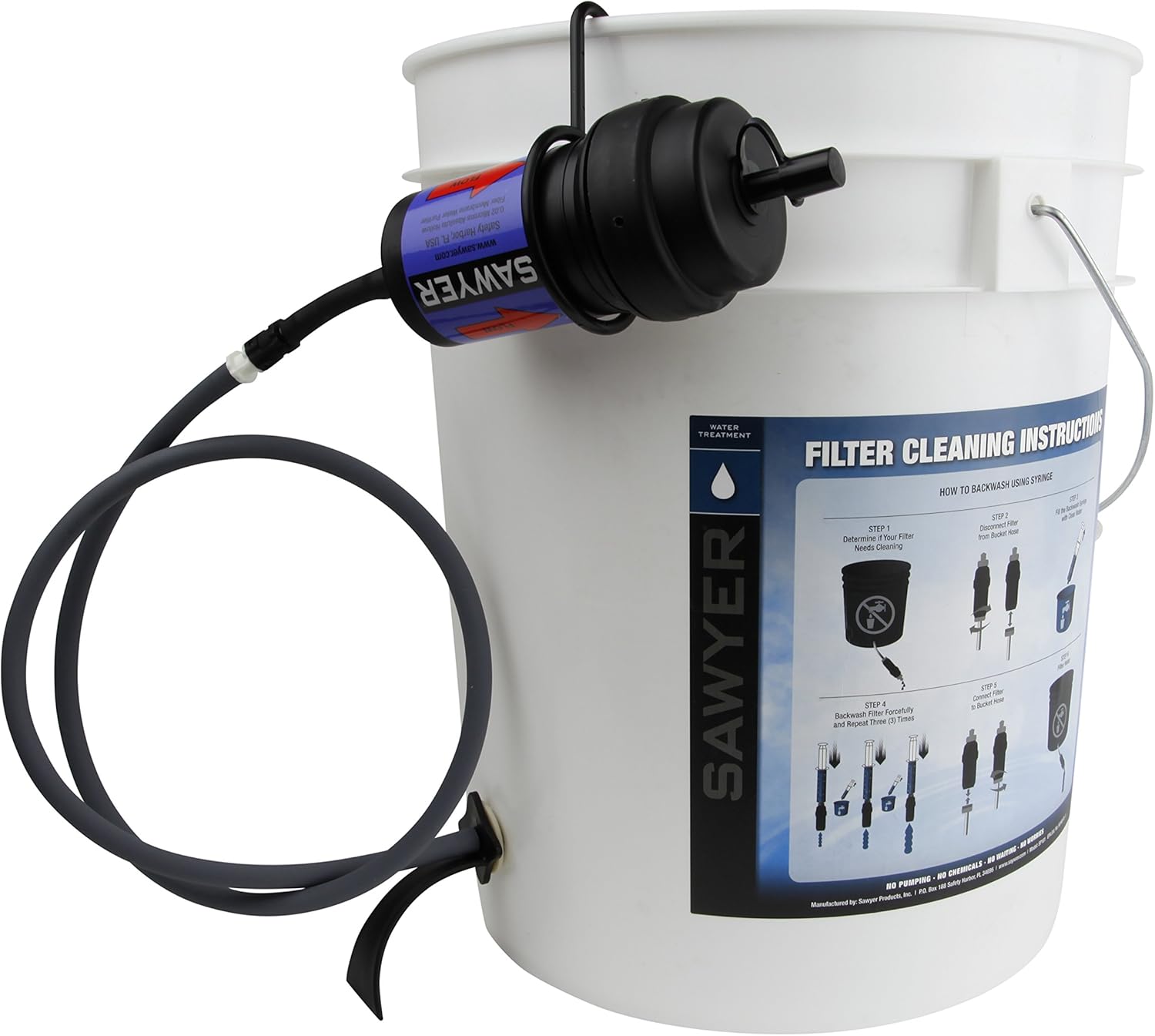Sawyer Products SP191 Point Zero Two Bucket Purifier Assembly Kit with