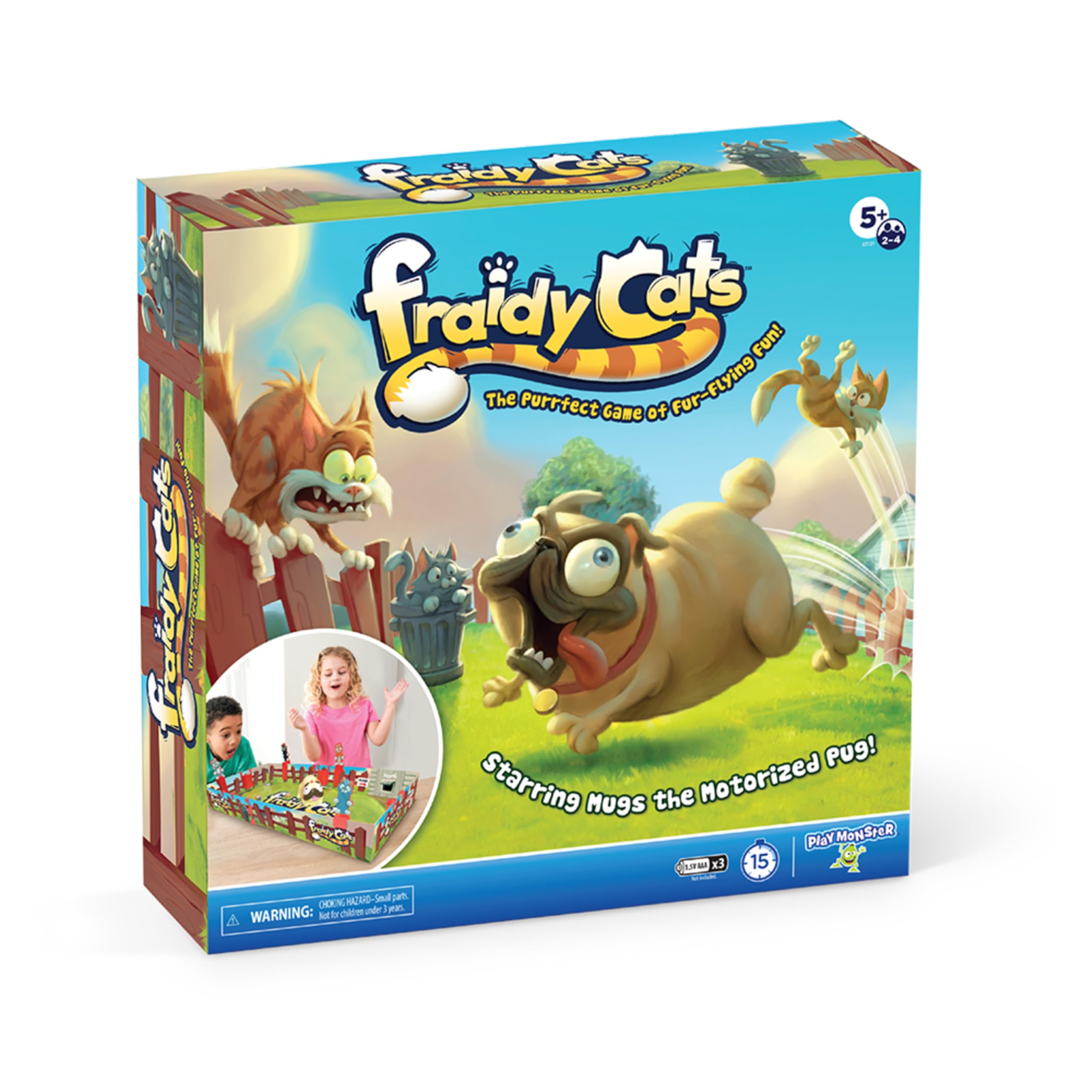 Photo 1 of Fraidy Cats, Interactive Board Games for Kids- Board Games for Family Night, Family Games, Game Night, Family Board Games, Kids Toys, Preschool Toys,2-4 Multi-Player Game, Ages 5+