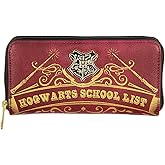 Bioworld Harry Potter Hogwarts School List Zip Around Wallet