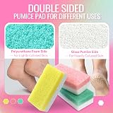 SALVMARY Foot Pumice Stone 3pk - Callus Remover, Dead Skin Exfoliator, Pedicure view 3