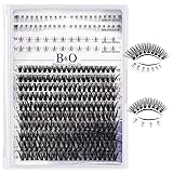 B&Qaugen Lash Clusters with Bottom Lashes 10-18mm