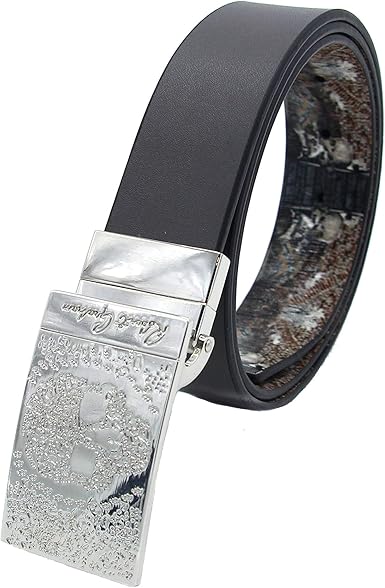 silver designer belt