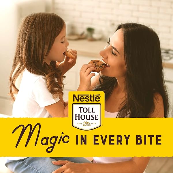 NESTLE TOLL HOUSE SEMI-SWEET MINI CHOCOLATE MORSELS, CHOCOLATE CHIPS, GLUTEN FREE 20 OZ
