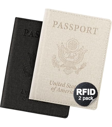 us passport card protective sleeve Amazon.com | Clear Passport Sleeve Cover (6 Pack) – Passport Protector with  Card & Ticket Slots, Waterproof Plastic Passport Holder for Travel, Fits US  Passport main image 0