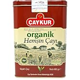 &Ccedil;AYKUR Organic Hemsin Black Tea, Premium Certified Turkish Loose Leaf Tea, Natural, Additive-Free, Grown in the Hemsin Organic Farming Basin, can 400gr / 14.1 oz