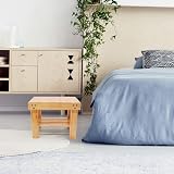 Utoplike Bamboo Step Stool with Storage, Lightweight & Anti-Slip view 7