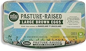 WHOLE FOODS MARKET Pasture Large Brown Grade A Eggs 18 Count, 18 CT