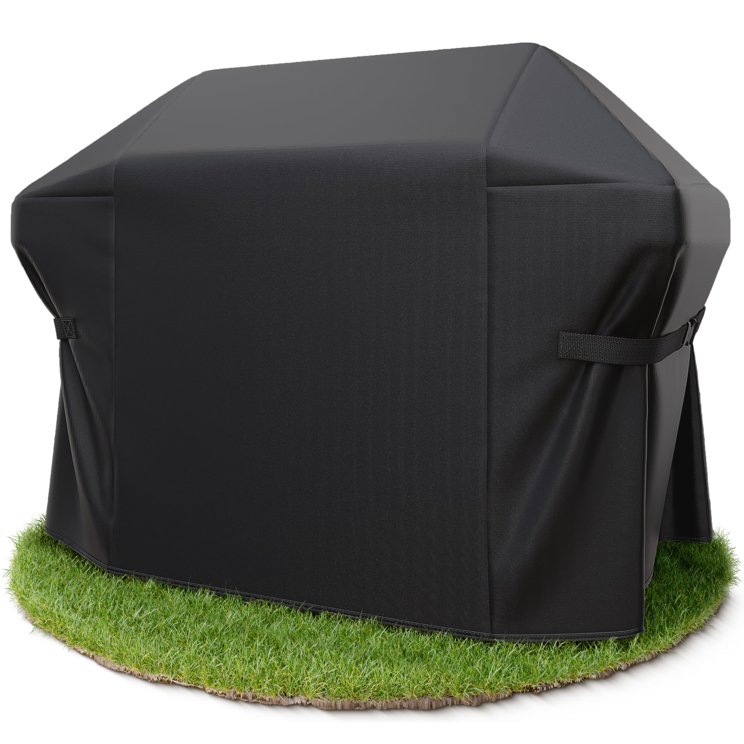 AMZBBQ Premium Weatherproof Grill Cover - 170 x 120 x 75 cm - 100% Waterproof Cover for Gas Grill - Tear-Resistant Grill Cover for Weber Genesis II 400 Series/LX 400 Series/Summit 400 Series