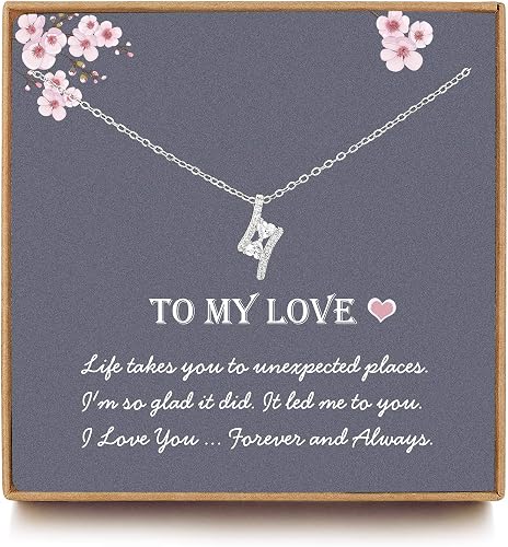 開店祝い ネックレス Love Infinity ネックレス ジュエリーギフト レディース スターリングシルバーペンダントネックレス 誕生日ギフト 彼女への Centrodeladultomayor Com Uy