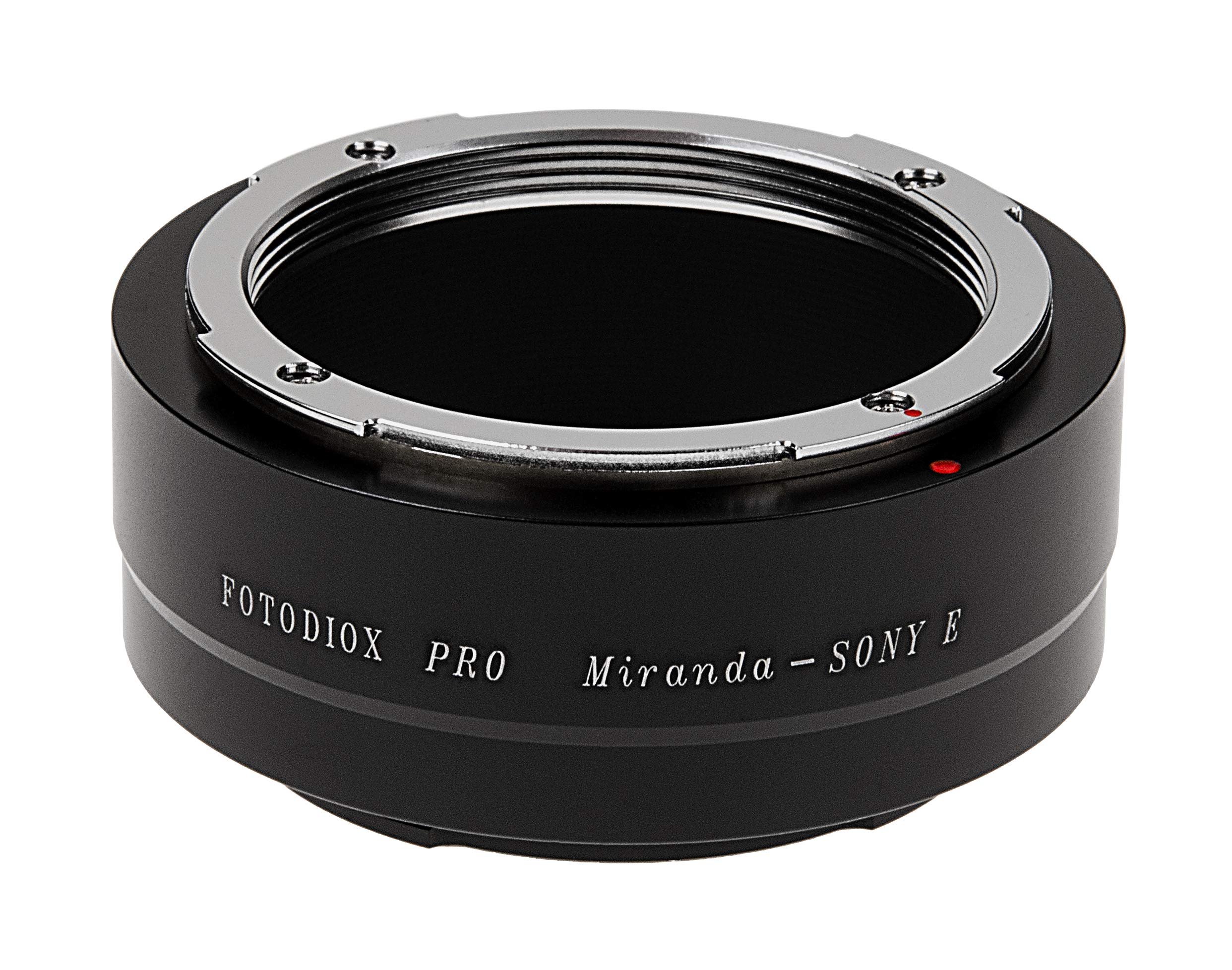 Fotodiox Pro Lens Mount Adapter Compatible with Miranda (MIR) Lenses to Sony E-Mount Cameras — image 1
