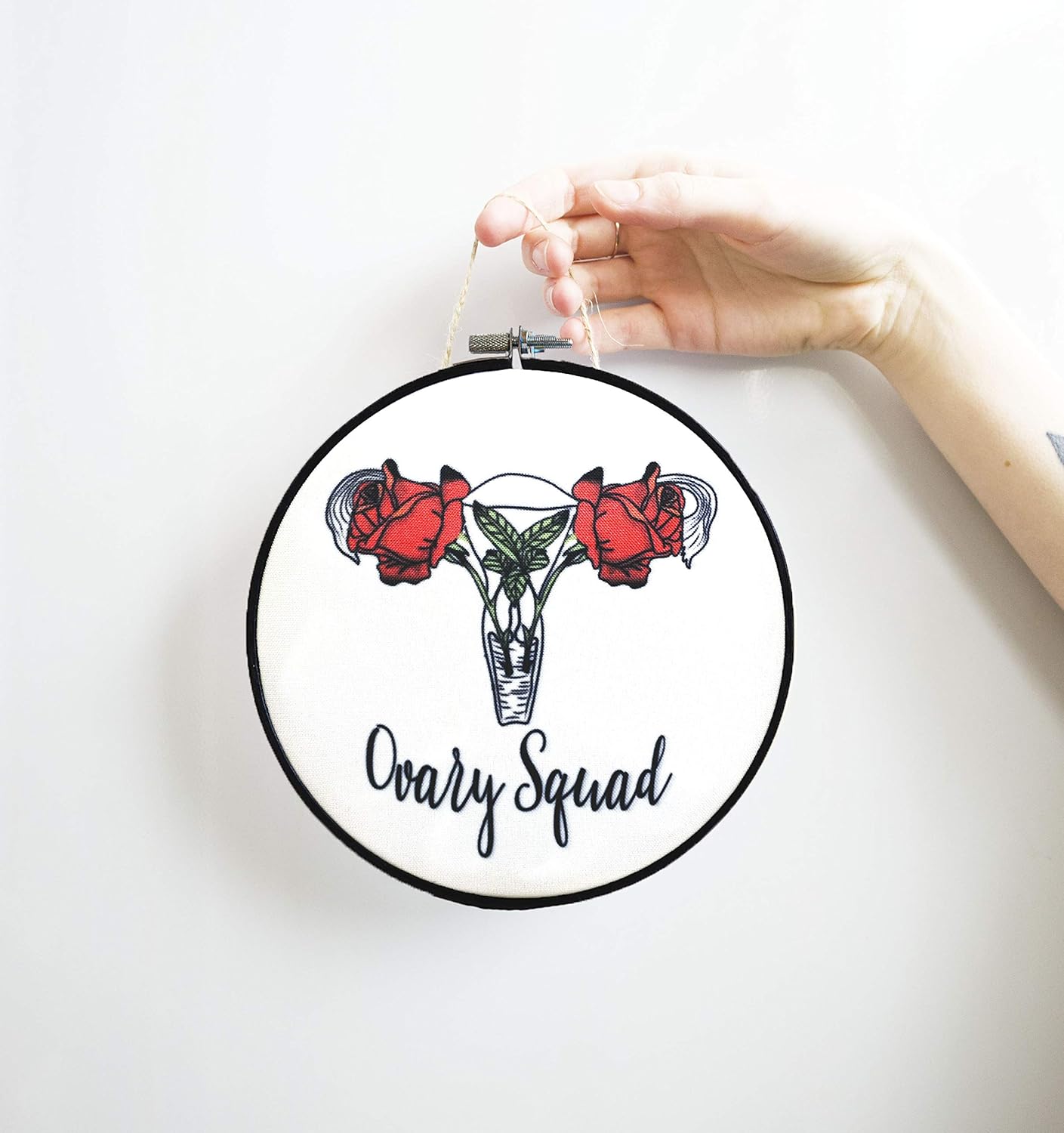 Amazon Com Feminist Wall Art Women Empowerment Girl Boss Ovary
