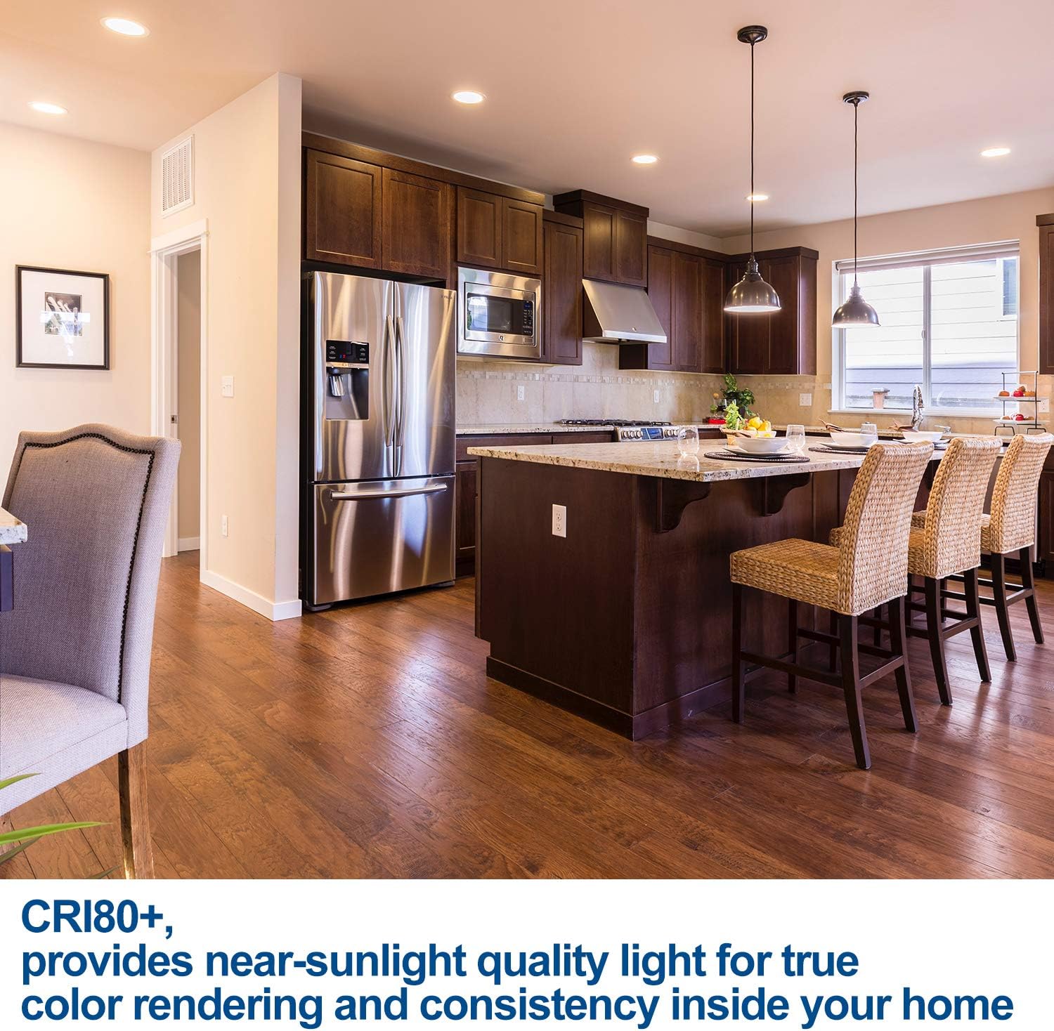 HCFEI 3 Faretti Led Da Incasso, Led Integrati 3W Dimmerabile, Luci - Foto 4