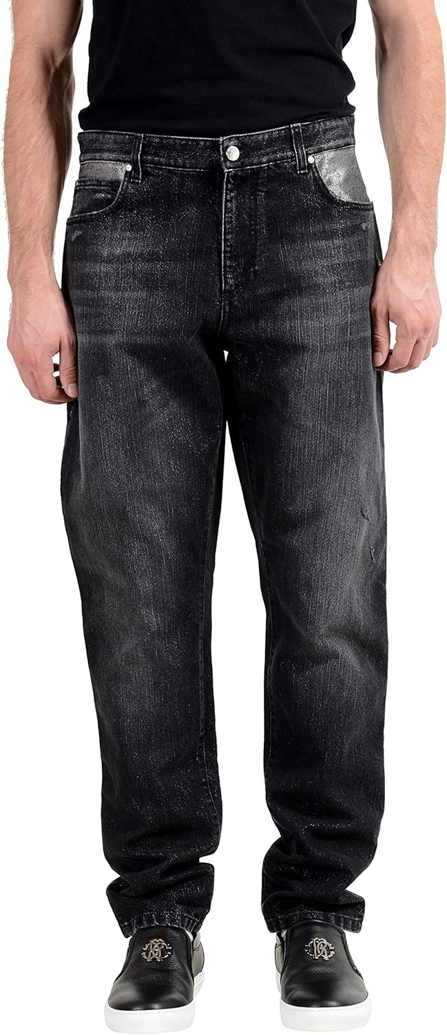 versace grey jeans