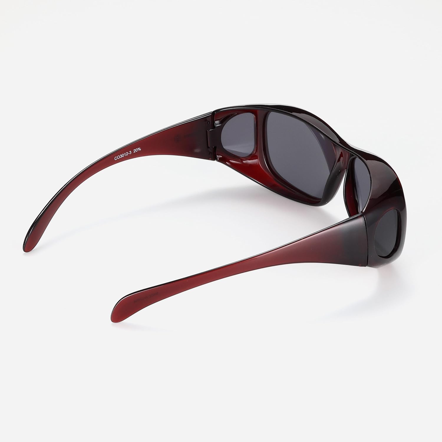 Amazon コールマン Coleman メガネの上からかけられる偏光オーバーグラス クリアワイン Co 3012 3 Coleman コールマン スポーツサングラス