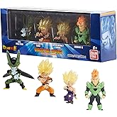Dragon Ball Super Adverge Set 6 - SS Goku, SS 2 Gohan, Cell, Android 16 - Bandai Collectible Toy Figures Box Set