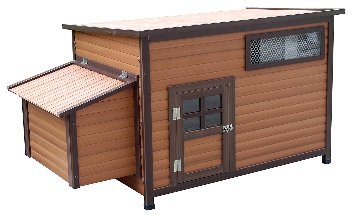 Riga Poulailler En Plastique Wpc Pour élevageagriculture Urbaine