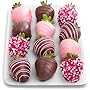 Golden State Fruit 12 Love Berries  Chocolate Covered Strawberries