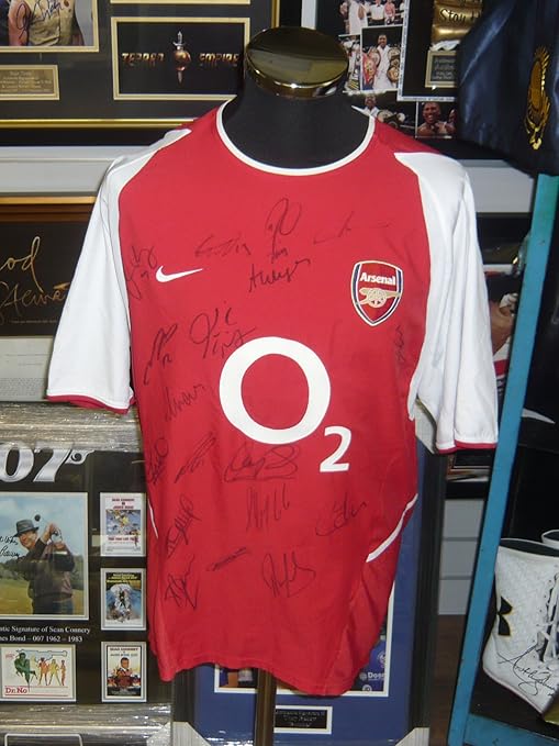 arsenal invincibles shirt