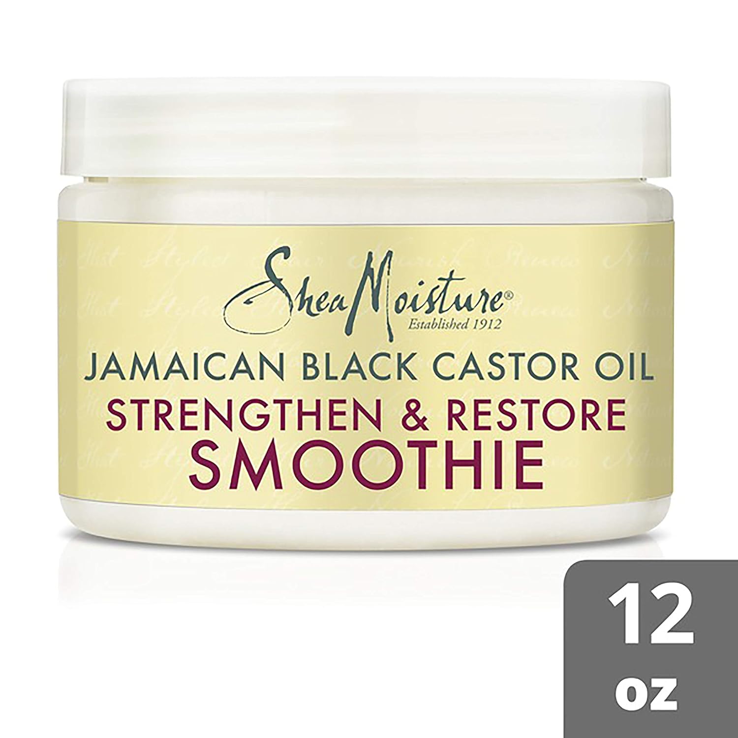 Shea Moisture Jamaican Black Castor Oil Smoothie, 12 Ounce : Beauty