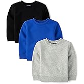 The Children's Place boys And Toddler Long Sleeve Crew Neck Pullover Sweatshirt
