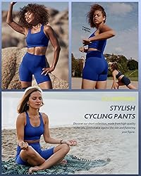 CAMPSNAIL Biker Shorts Women with Pockets