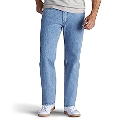 Lee Men's Relaxed Fit Straight Leg Jean, Worn