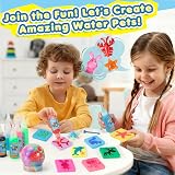 URMYWO Magic Water Elf Toy Kit 3D Gel Pets 20 Gels 24 Molds DIY Art view 3