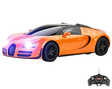 Bugatti Veyron Remote Control Car for Kids - Working Lights - PL9129