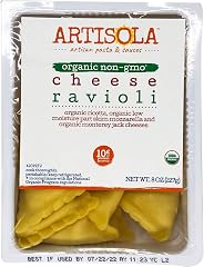 Artisola, Raviola Cheese Organic, 8 Ounce