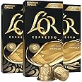 L'OR Espresso Capsules, 30 Count Vanilla, Single-Serve Aluminum Coffee Capsules Compatible with the L'OR BARISTA System & *Nespresso Original Machines