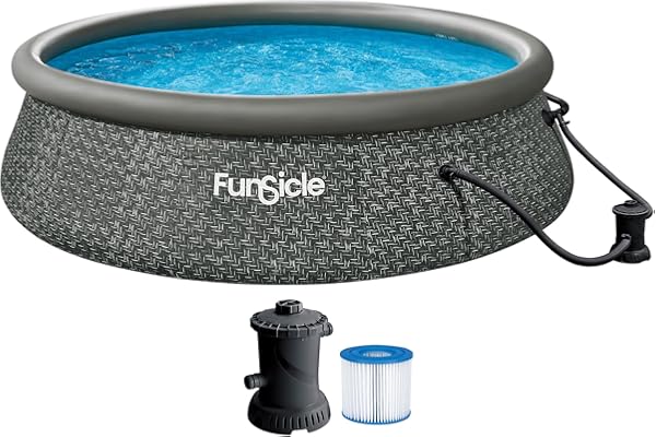 Funsicle Quickset Inflatable Pool Herringbone