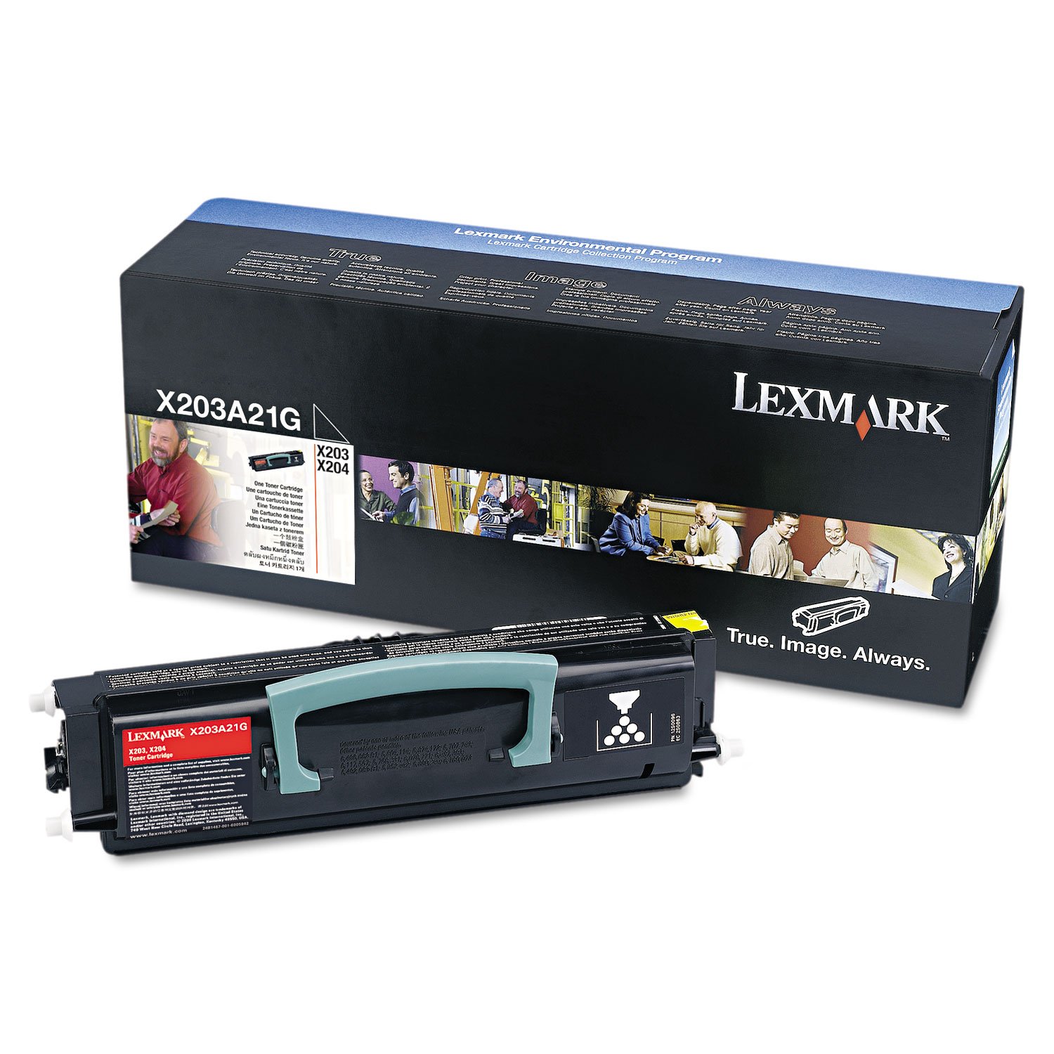 Lexmark - Toner cartridge - 1 x black - 2500 pages - LCCP, LRP