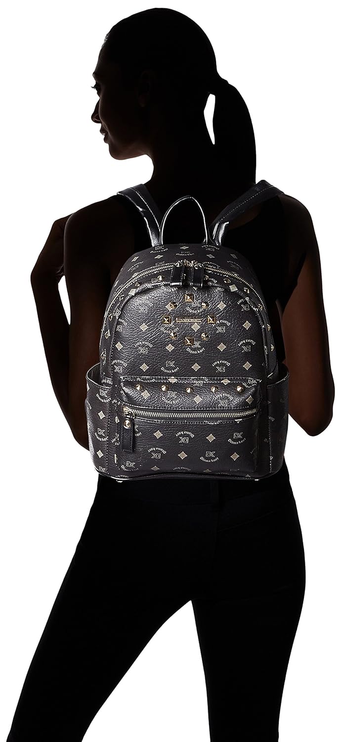 diana korr women's handbag (black) (dk62hblk)