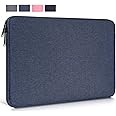 15.6 inch Laptop Sleeve Waterpoof Case for HP EVNY X360, HP Pavilion 15, HP ProBook 15, Acer Nitro 5 /Predator/Aspire 3 5 15.6, Lenovo Ideapad 3 15, Dell Inspiron 15, ASUS MSI Computer Bag(NavyBlue)