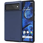 Crave Dual Guard for Google Pixel 6 Case - Navy | Designed for the Google Pixel 6 (6.4 inch) with Wireless Charging Compatibility and a Textured Grip