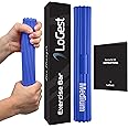 Logest Twist Hand Exerciser Bars for Physical Therapy - Relieves Tendonitis Pain & Improve Grip Strength - Tennis Elbow, Golfer's Elbow, Tendonitis, Wrist, Forearms Pain Relief Hand Therapy Bar