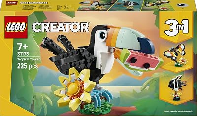 Creator 3-en-1 Animaux Sauvages : Le Toucan Tropical 31173