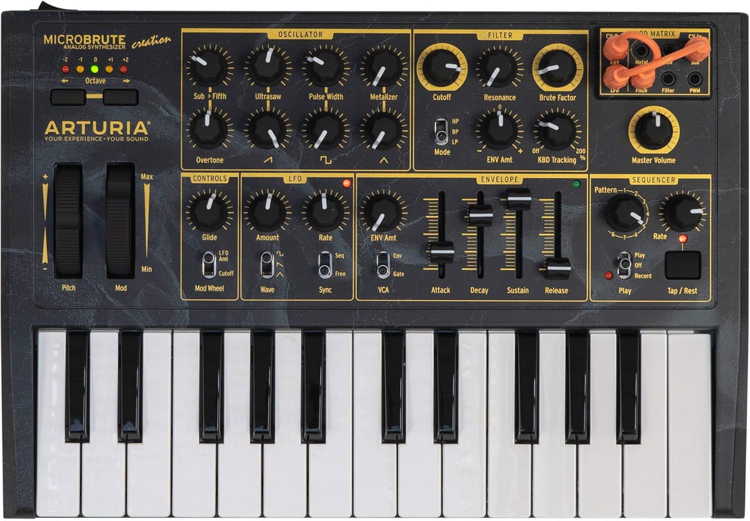 Arturia MicroBrute Analog Synthesizer Creation Edition