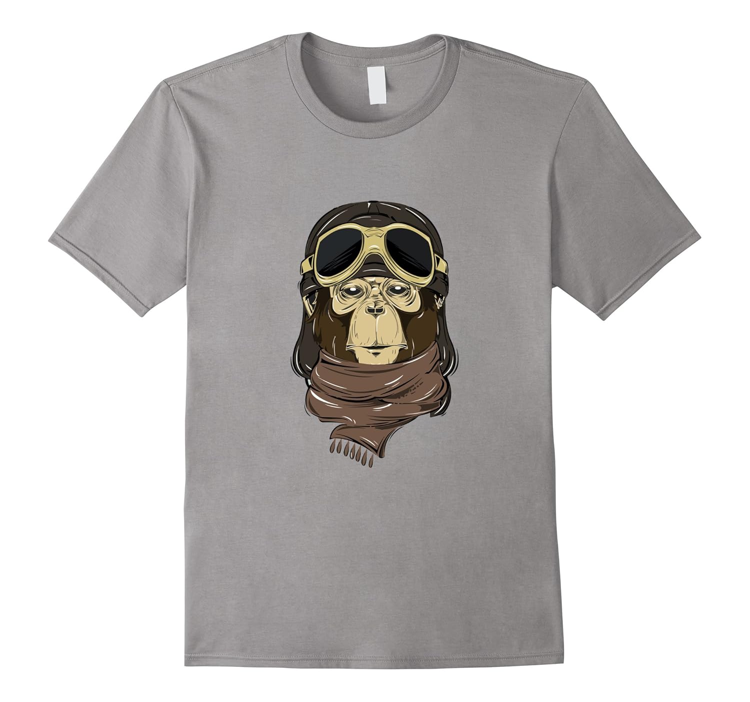 Pilot Monkey - Art T-shirt / Tee-ANZ