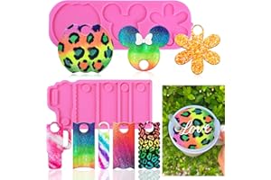 BABORUI 8 Cavities Name Plate Resin Molds Silicone Compatible with Stanley 40 oz Tumbler Lid, Personalized Name Tag Molds for Epoxy Resin, DIY Silicone Molds Tumbler Cup Accessories