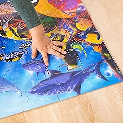 Melissa & Doug Underwater Ocean Floor Puzzle, 48 pc