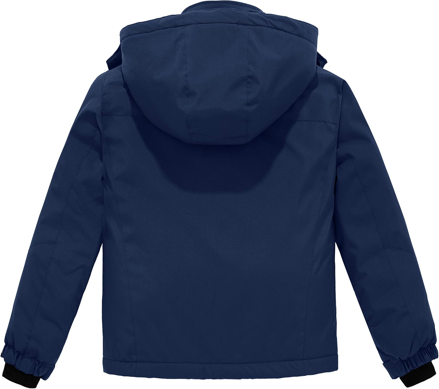 Wantdo Boy's Waterproof Ski Jacket Mountain Fleece Snow Coat Thicken Winter Coats Hooded Raincoats: Clothing