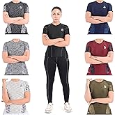 2BOLD Women’s BJJ Grappling Rash Guard Compression Shirts, UPF 50+ Jiu Jitsu No-Gi, Shirt, Athletic, MMA, BJJ Rash Guard