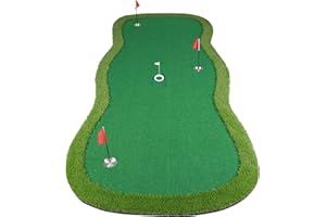 Golf Putting Green, Practice Putting Green Mat, Large Professional Golfing Training Mat for Indoor Outdoor…
