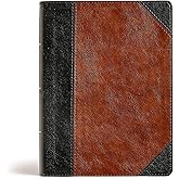 CSB Tony Evans Study Bible, Black/Brown LeatherTouch, Black Letter, Study Notes and Commentary, Articles, Videos, Charts, Easy-to-Read Bible Serif Type