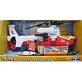 tonka rescue force fire rescue helicopter red and white