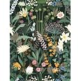 Vintage Floral Peel And Stick Wallpaper | Removable Botanical Wall Decor (15.74"x118")
