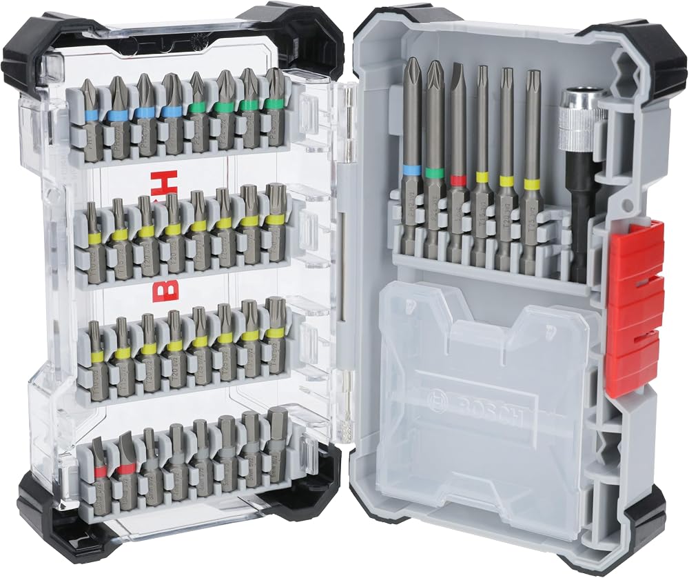 Bosch 40 Pieces Extra Hard Screwdriver Bit Set Professional Accessories