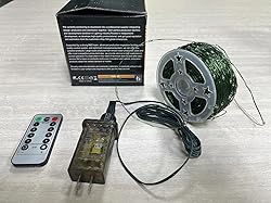 KNONEW 400FT Outdoor Christmas Fairy Lights Plug